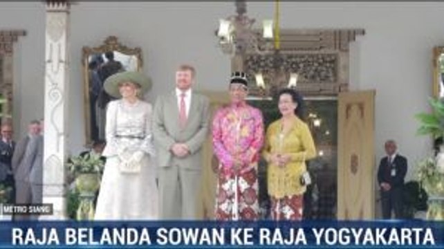 Raja Belanda Sowan ke Keraton Yogyakarta