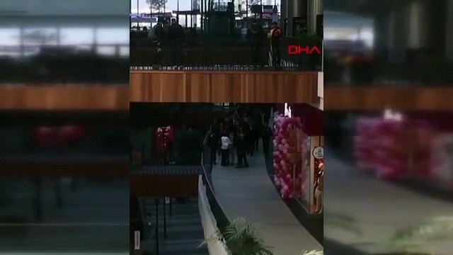AVM’de korku dolu anlar: Pompalı tüfekle ateş açtı