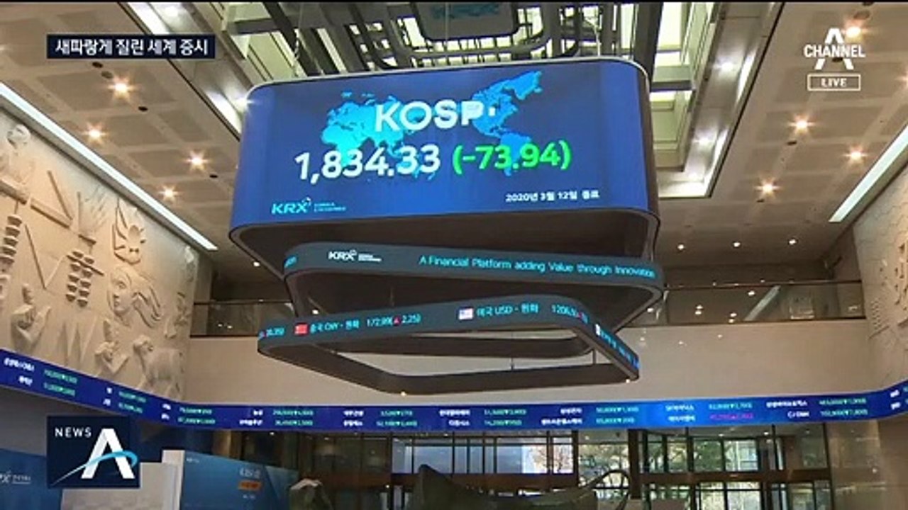 ‘검은 목요일’ 코스피 1840 붕괴…삼성전자 장중 4만 원대