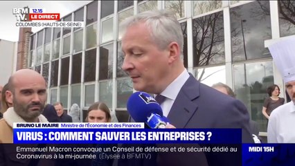 Virus: Bruno Le Maire va proposer un report des charges sociales et fiscales aux entreprises