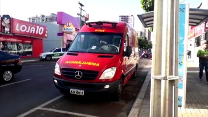 Mulher fica ferida ao sofrer queimadura térmica em empresa no Centro