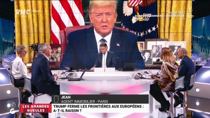 Trump ferme les frontières aux Européens : a-t-il raison ? - 12/03