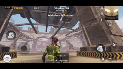 PUBG MOBILE RAGE GEAR TDM Match