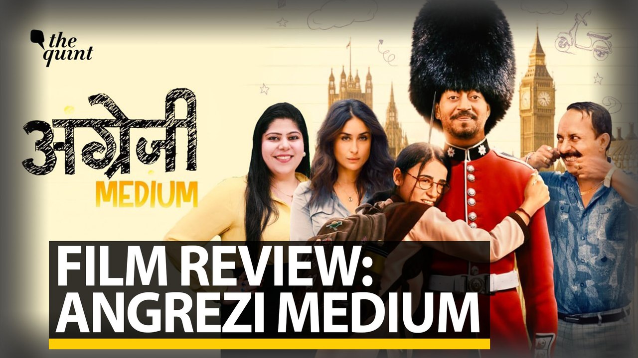 Angrezi Medium Film Review | Rj Stutee Reviews Irrfan's Latest | The Quint