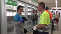 Comienza el refuerzo de las medidas de desinfección en el metro de Sevilla