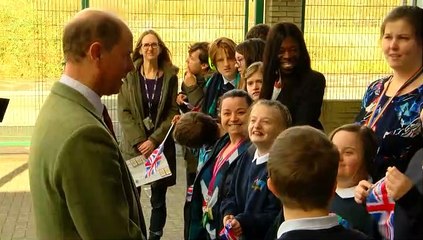 The Duke Of Wessex Visits Local Bristol School