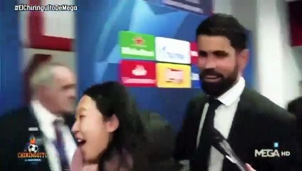 CORONAVIRUS / DIEGO COSTA TOSSISCE ADDOSSO AI GIORNALISTI