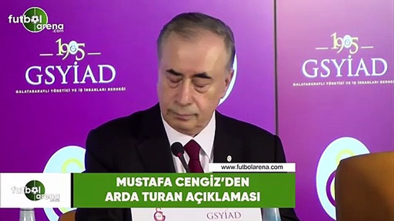 Mustafa Cengiz'den Arda Turan açıklaması