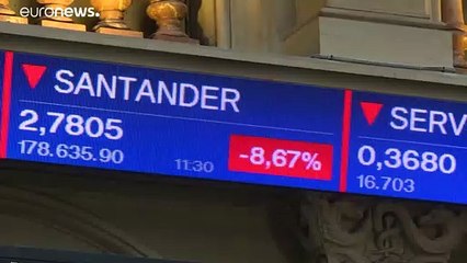 "Черный четверг" на европейских биржах, котировки продолжают падать