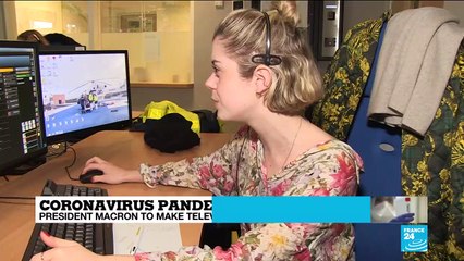 Coronavirus outbreak in France: Medical students give emergency services a helping hand