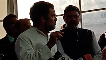 Rahul loses cool when asked about Congress' future and disregard for his team within the party