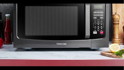 Toshiba EM131A5C-BS Microwave Oven with Smart Sensor,