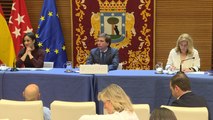 Almeida y Villacís comparecen en el Ayuntamiento de Madrid