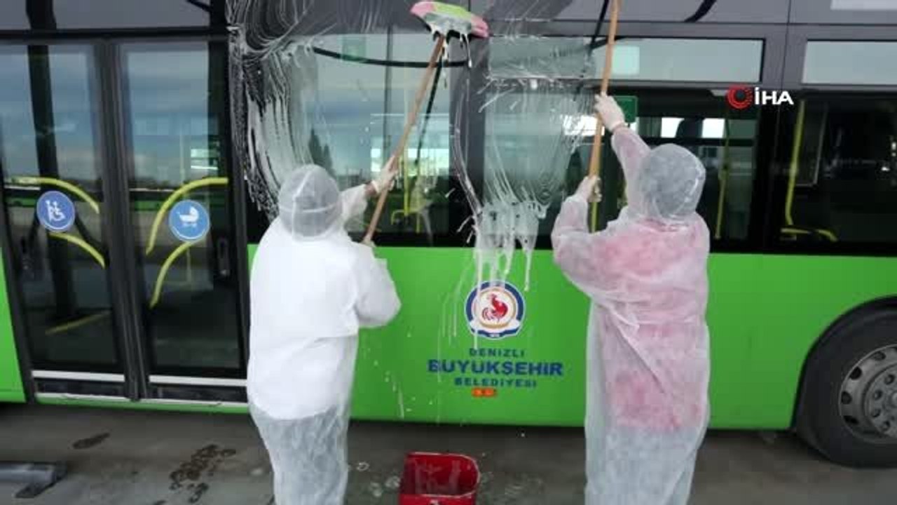 Denizli Büyükşehir Belediyesi 'Korona' önlemlerini artırdı