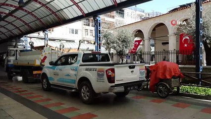 Marmaris’te dezenfekte çalışmaları devam ediyor