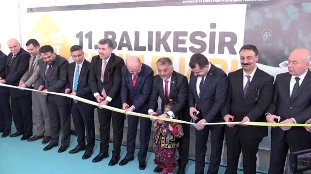 11. Balıkesir Tarım ve Hayvancılık Fuarı açıldı - BALIKESİR