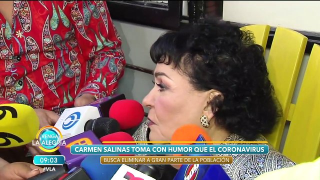 Carmen Salinas piensa que coronavirus llegó para castigar a quienes comen perros. | Venga La Alegría