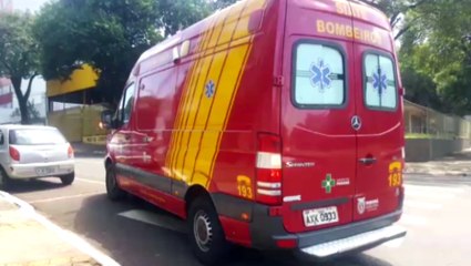 Homem é atropelado por carro na Rua São Paulo