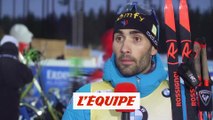 Fourcade «Boe a été meilleur que moi» - Biathlon - CM (H)
