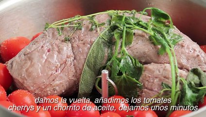 Vídeo Receta: Filete de ternera al vapor