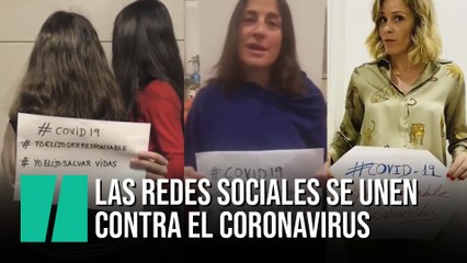 Las redes sociales se unen contra la crisis del coronavirus