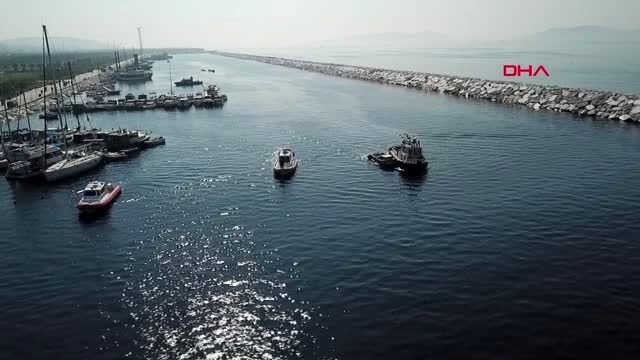 İSTANBUL-MALTEPE'DE PARKTAKİ MARİNA BOŞALTILIYOR