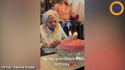 Lors de son 94ème anniversaire, cette grand-mère déclare : "En espérant que ça soit le dernier"