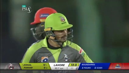 Lahore Qalandars vs Karachi Kings - 1st Inning Highlights - Match 26 - 12 March - PSL HIGHLIGHTS