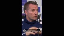 Rodgers confirms three Leicester players have shown coronavirus symptoms