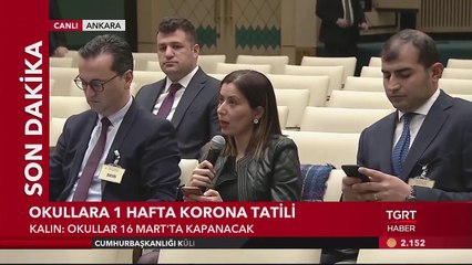 Download Video: Cumhurbaşkanlığı Sözcüsü Kalın Açıkladı, Okullara Koronavirüs Tatili