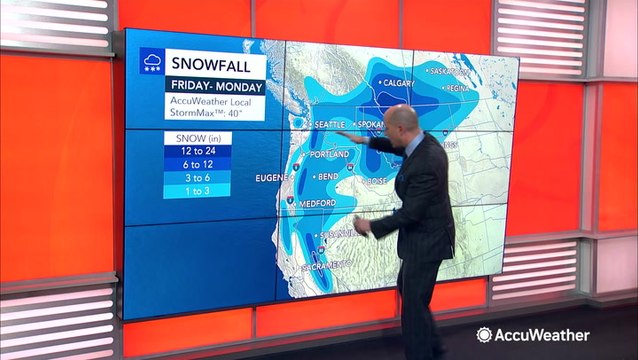 Snowstorm to pummel northwestern US through the weekend