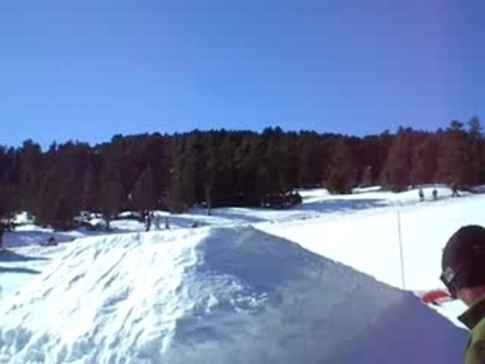 NRJ Snow Contest Tour Les Angles Olivier Cluzel cab 900 grab