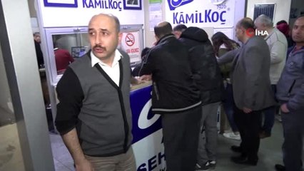 Otogarlarda 'üniversiteler için tatil' yoğunluğu