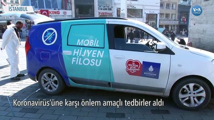 İBB'den Corona Virüsüne Karşı Hijyen Çalışması