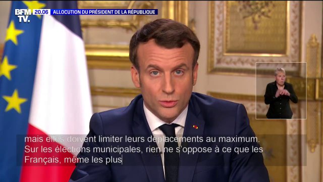 Municipales: Emmanuel Macron affirme qu'il est important d'assurer la continuité de notre vie démocratique