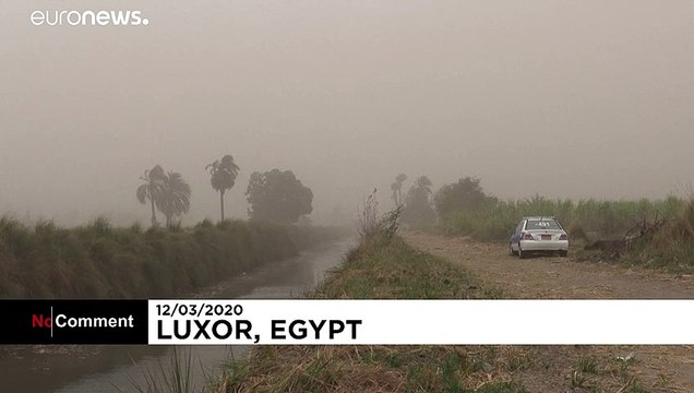 Песчаная буря в Луксоре