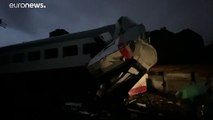 مصر: 13 جريحاً في تصادم قطارين بالقاهرة