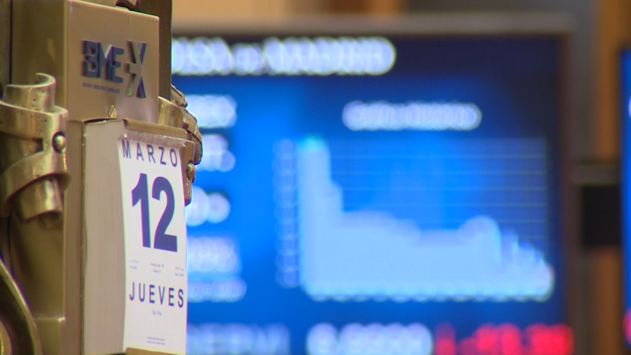 Ibex 35 se hunde más de un 14%, la mayor caída de su historia