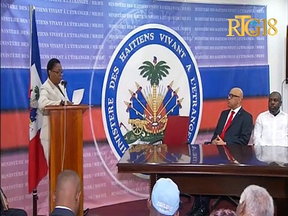 Louis Gonzague Edner Day enstale kòm nouvo minis ayisyen kap viv nan peyi etranje yo.