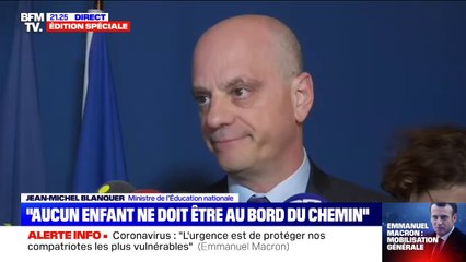 Jean-Michel Blanquer: "Les scientifiques ont estimé aujourd'hui qu'il y avait eu une accélération de l'épidémie"