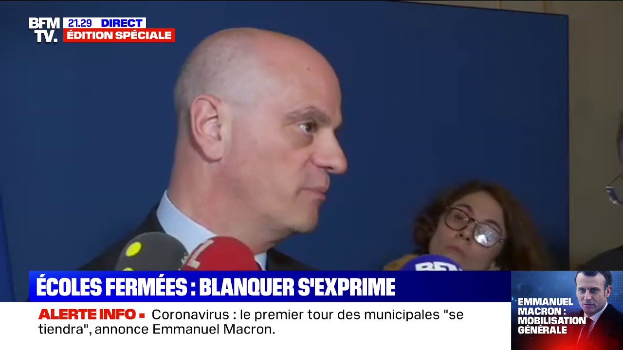 Jean-Michel Blanquer "favorable à ce stade" au maintien des concours et examens