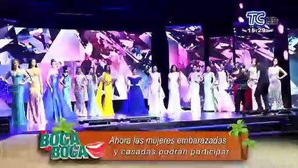Ahora las mujeres embarazadas y casada podrán participar en Reina de Guayaquil