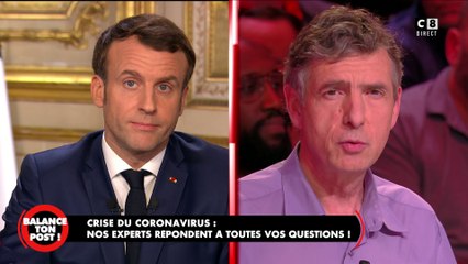 Eric Caumes, chef de service à la Pitié Salpêtrière revient sur les propos d'Emmanuel Macron