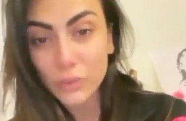 Giulia Salemi in lacrime per il Coronavirus: 'Sono sola e ho paura'