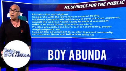 Tito Boy lists down helpful advice amid the COVID-19 threat | TWBA
