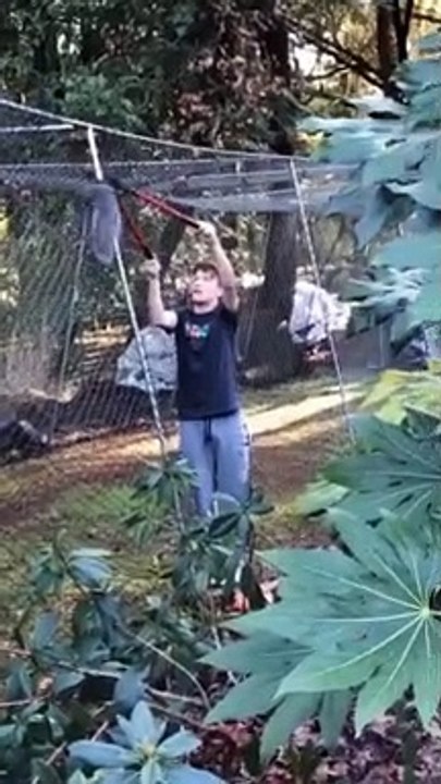 Guy Helps Squirrel Tangled in Fence