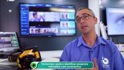 Termovisor ajuda a identificar possíveis infectados com coronavírus