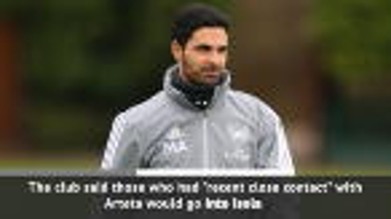 Breaking News - Arteta tests positive for coron...