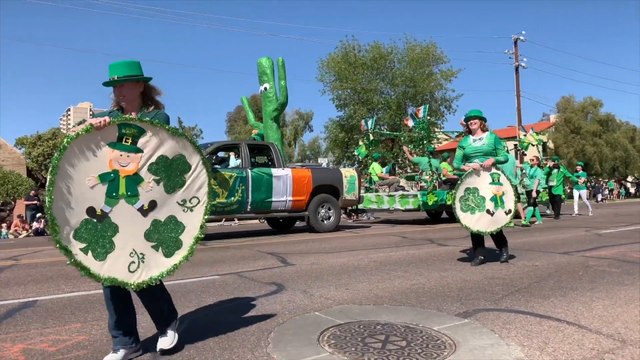It’s the 37TH Annual St. Patrick's Day Parade and Irish Faire in Downtown Phoenix