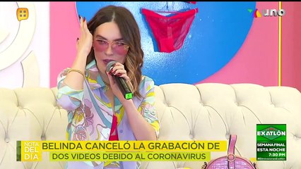 ¡Belinda canceló de último momento la grabación de dos videos debido al coronavirus! | Ventaneando
